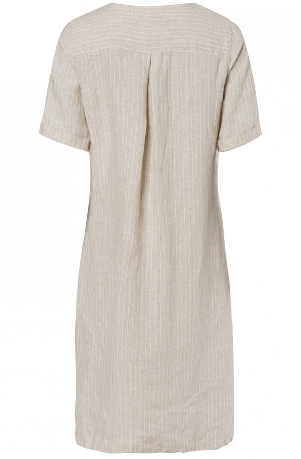 Light Stone Linen Dress