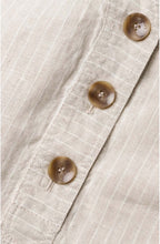 Light Stone Linen Dress