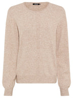 Light Toffee Balloon Sleeve Henny Jumper