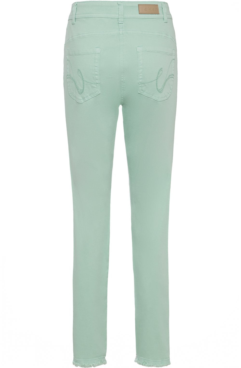 Light Wasabi Mona Slim Jeans