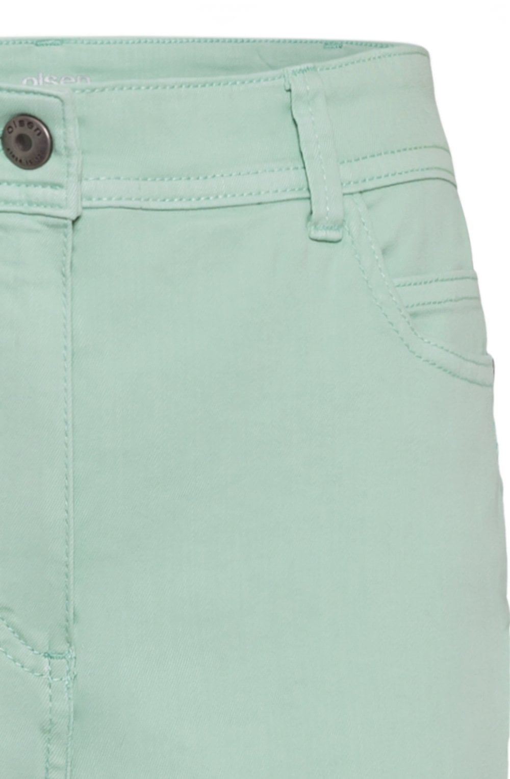 Light Wasabi Mona Slim Jeans