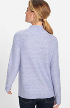 Lilac Pearl Half Zip Henny Jumper