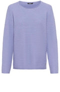 Lilac Pearl Horizontal Ribbed Henny Jumper
