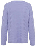 Lilac Pearl Horizontal Ribbed Henny Jumper