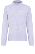 Lilac Pearl Stand Up Collar Cora Jumper