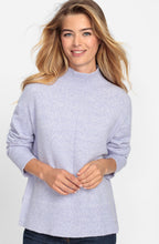 Lilac Pearl Stand Up Collar Cora Jumper