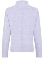 Lilac Pearl Stand Up Collar Cora Jumper