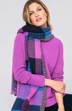 Lilac Ribbed Front Sweater