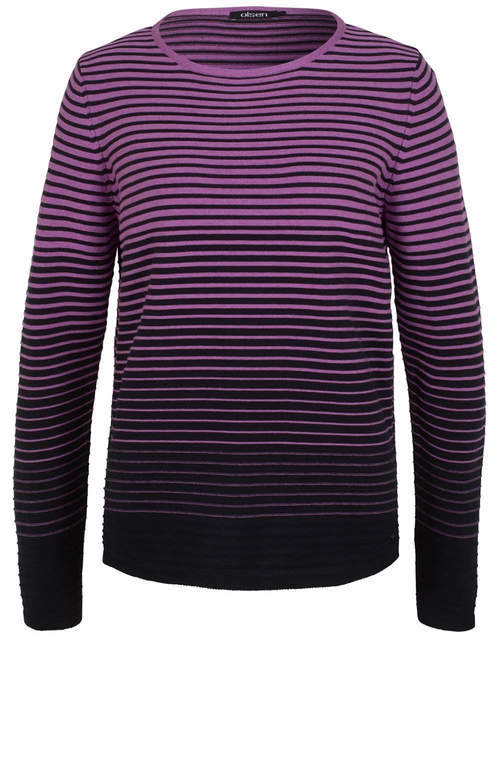 Lilac Striped Sweater