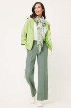 Lime Yellow Jersey Hooded Cora Jacket