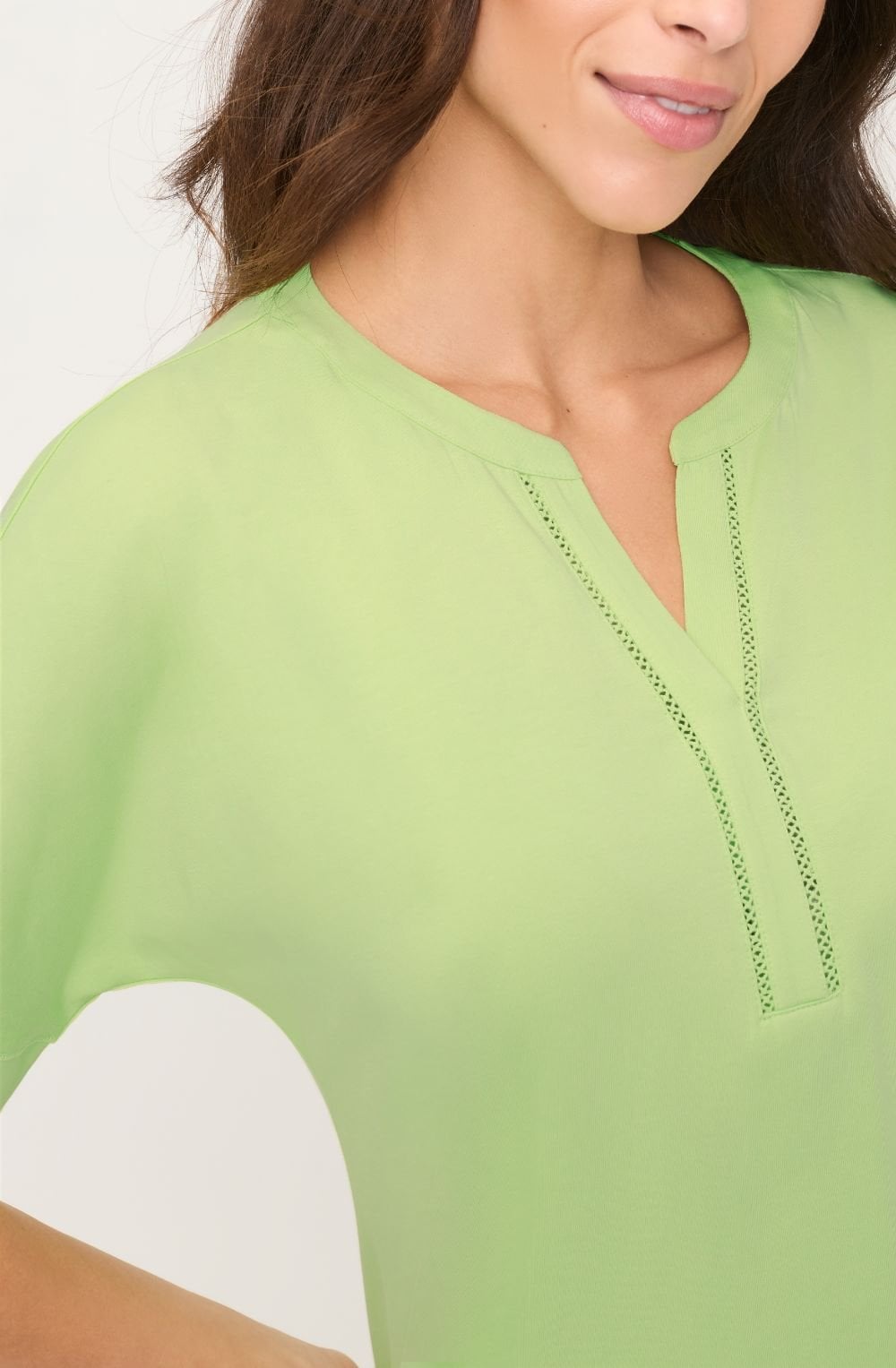 Lime Yellow Relaxed Fit Cosima T-Shirt