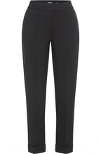Lisa Black Jersey Straight Fit Trousers