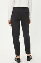 Lisa Black Jersey Straight Fit Trousers