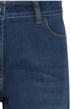Lisa Cropped Jeans with Statement Turn Up Hem