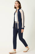 Lisa Straight fit Ink Blue Sporty Trousers