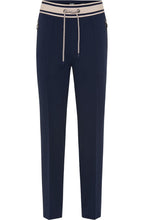 Lisa Straight fit Ink Blue Sporty Trousers