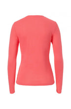 Long sleeve top Coral