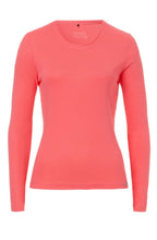 Long sleeve top Coral