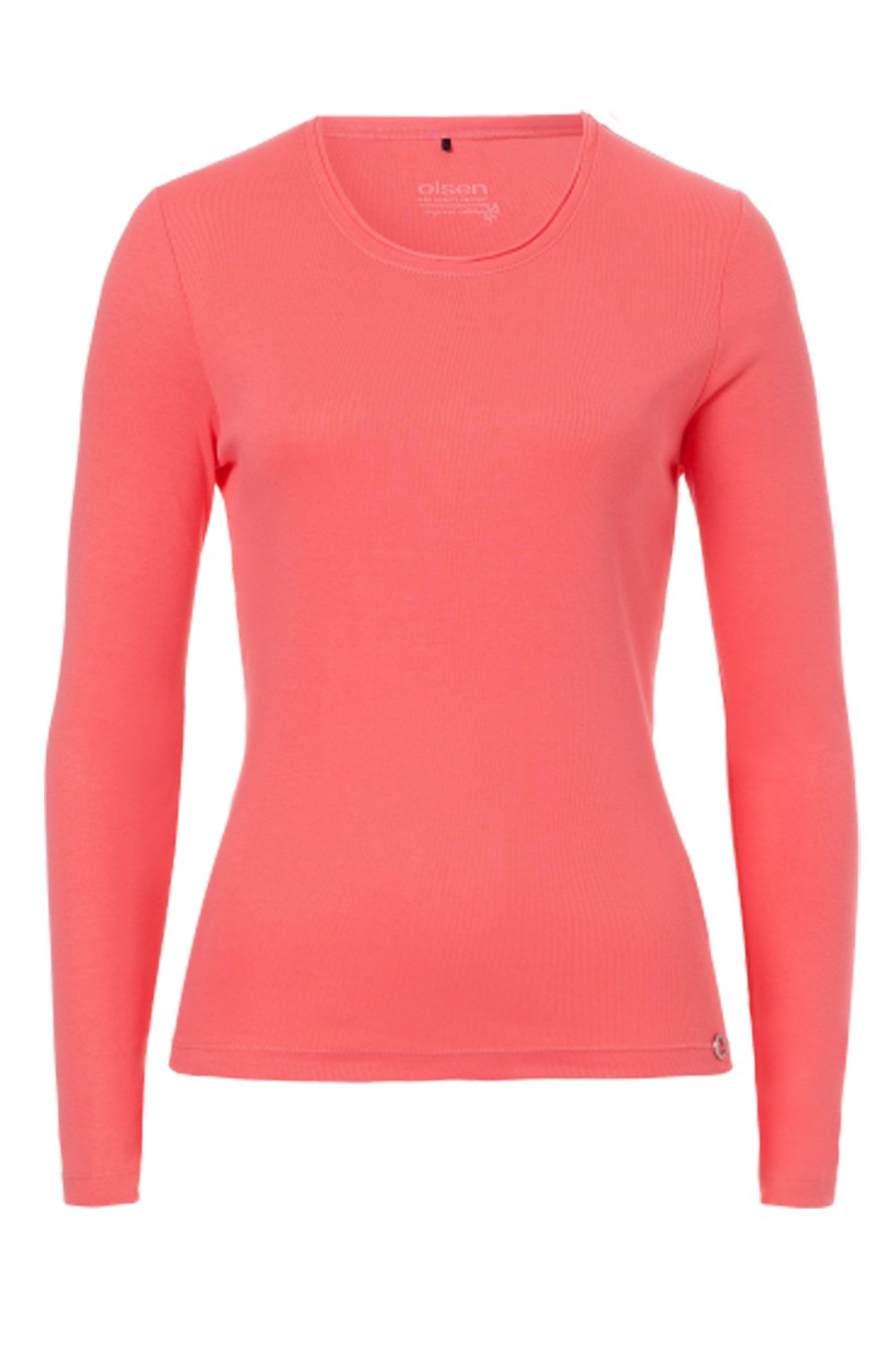 Long sleeve top Coral