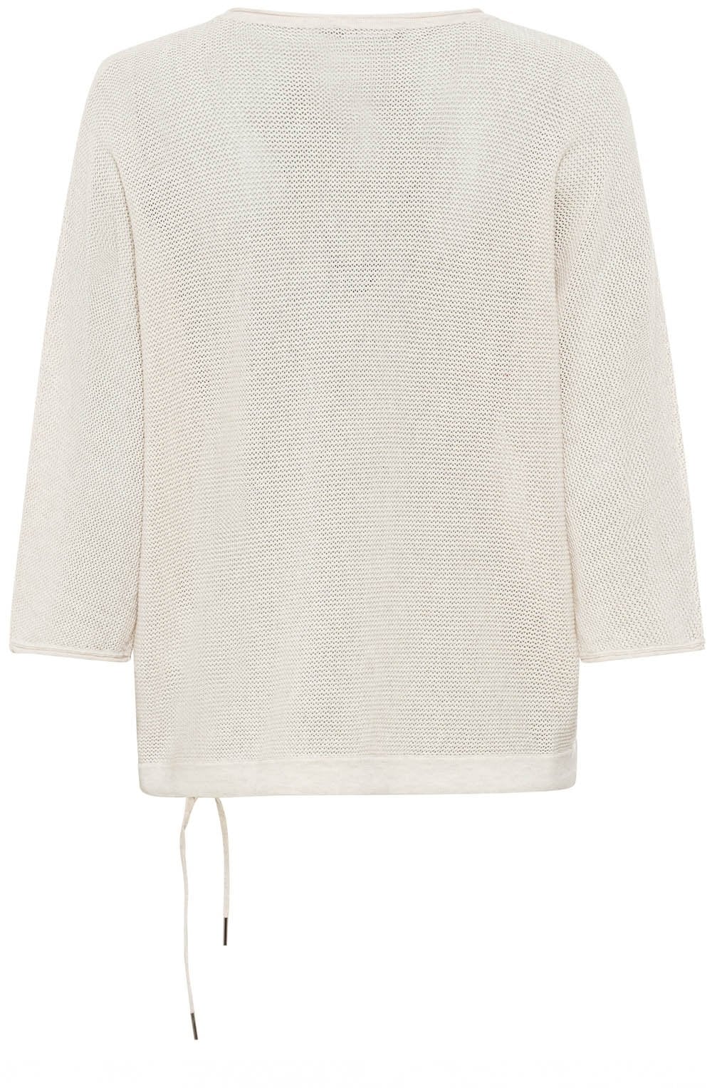 Marble Stone Loose Knit and Studs Sweater