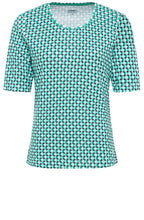 Mint Bold Print T Shirt