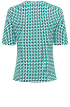 Mint Bold Print T Shirt