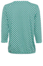 Mint Elasticated Hem Top