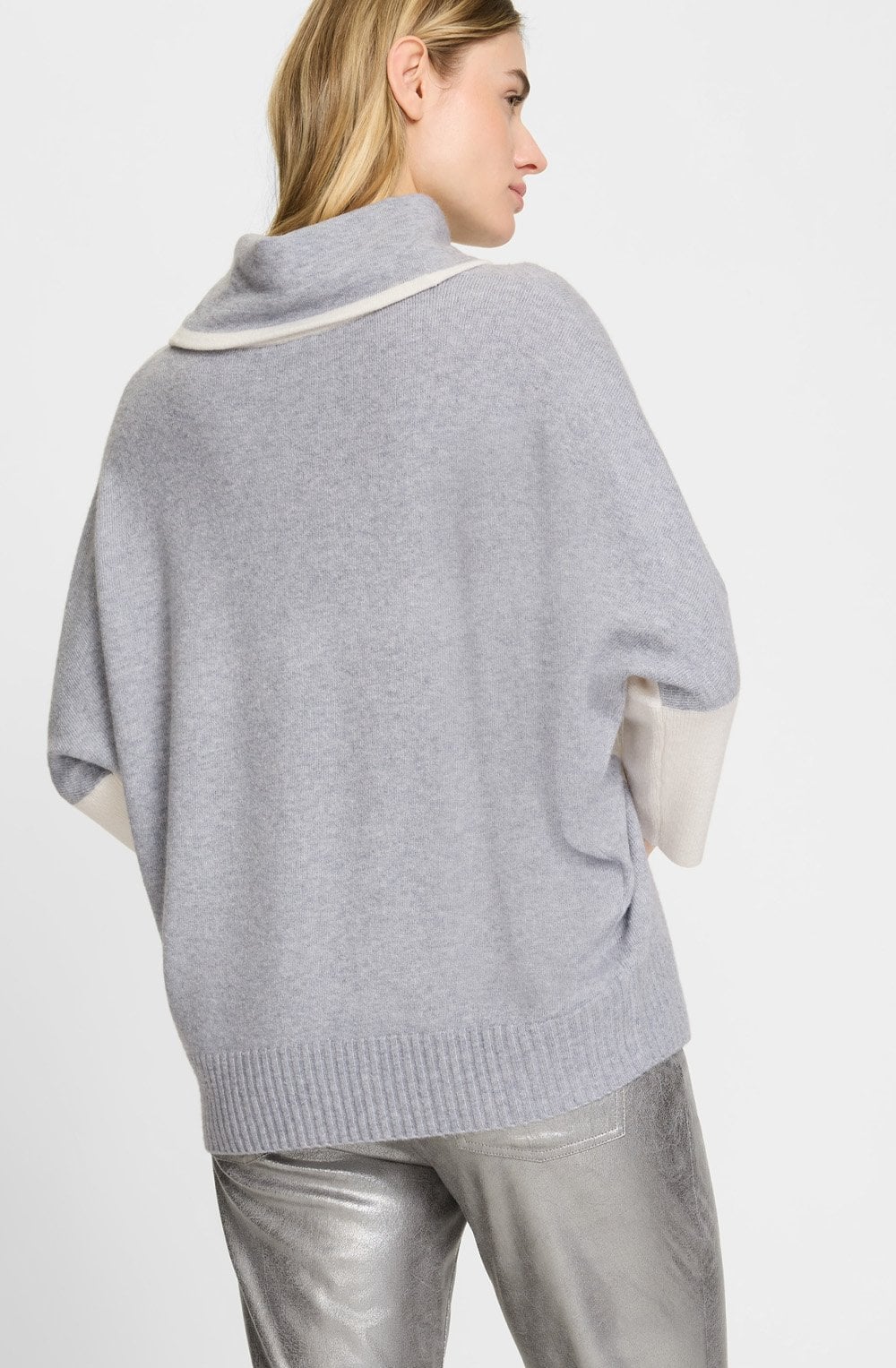 Misty Grey Batwing Olivia Jumper