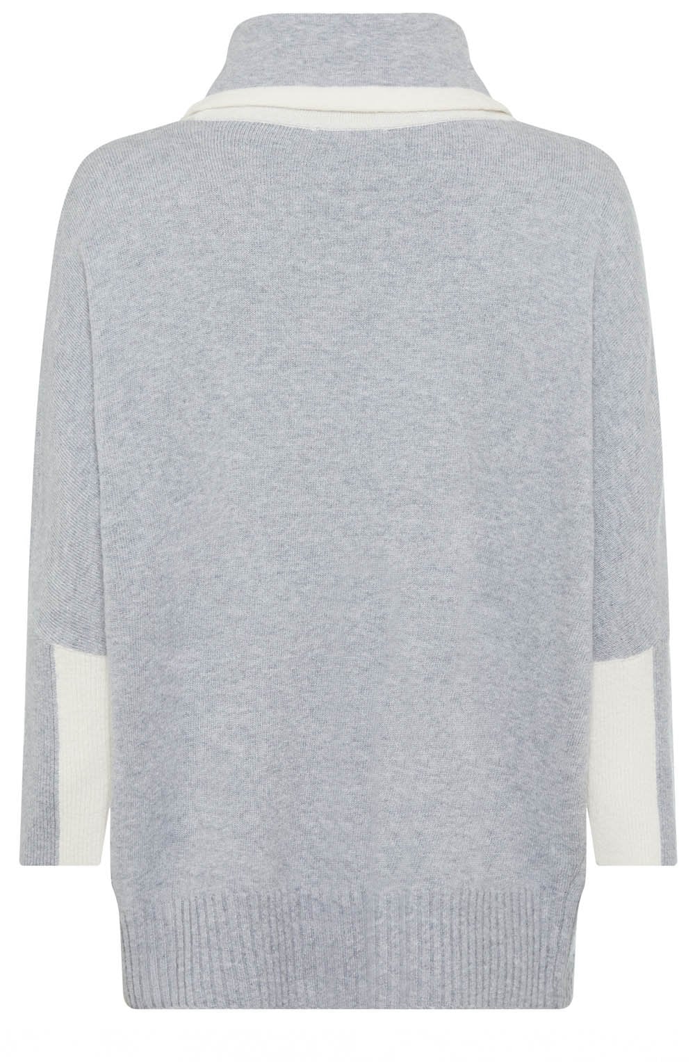 Misty Grey Batwing Olivia Jumper