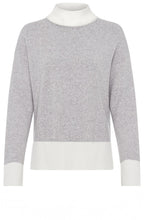 Misty Grey High Neck Relaxed Cora Jumper