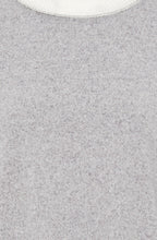 Misty Grey High Neck Relaxed Cora Jumper