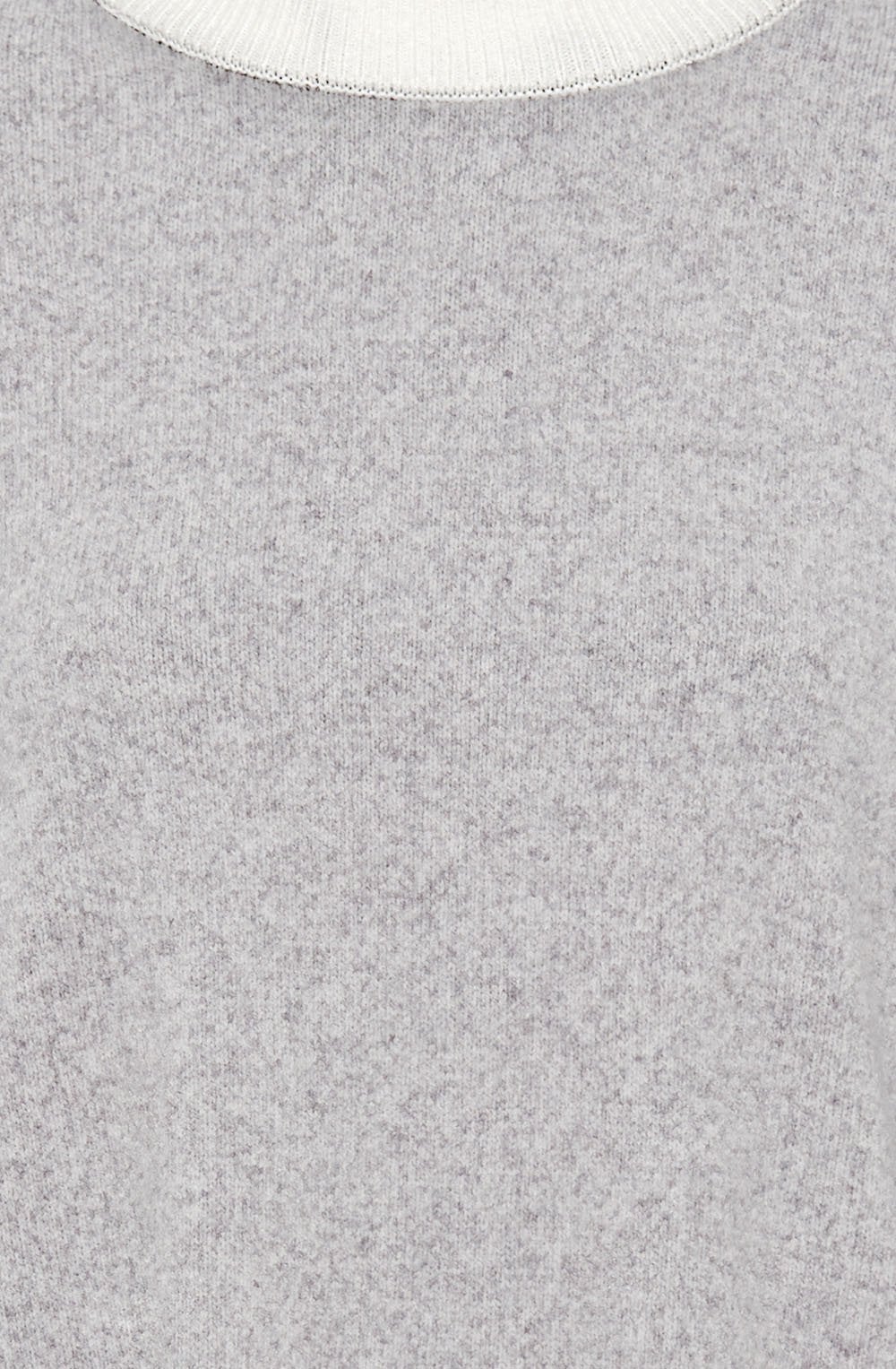 Misty Grey High Neck Relaxed Cora Jumper
