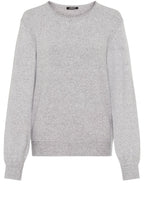 Misty Grey Round Neck Henny Jumper
