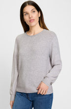 Misty Grey Round Neck Henny Jumper