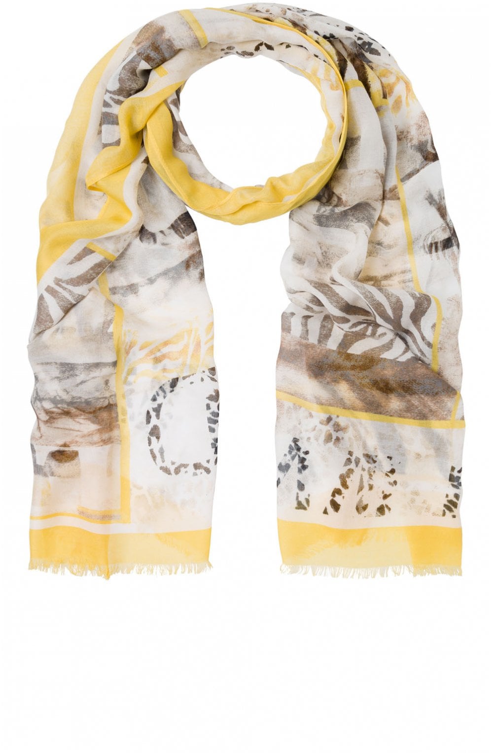 Mixed Animal Design Scarf