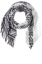 Mixed Print Scarf