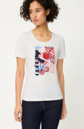 Mon Cherie Off White Edda T Shirt