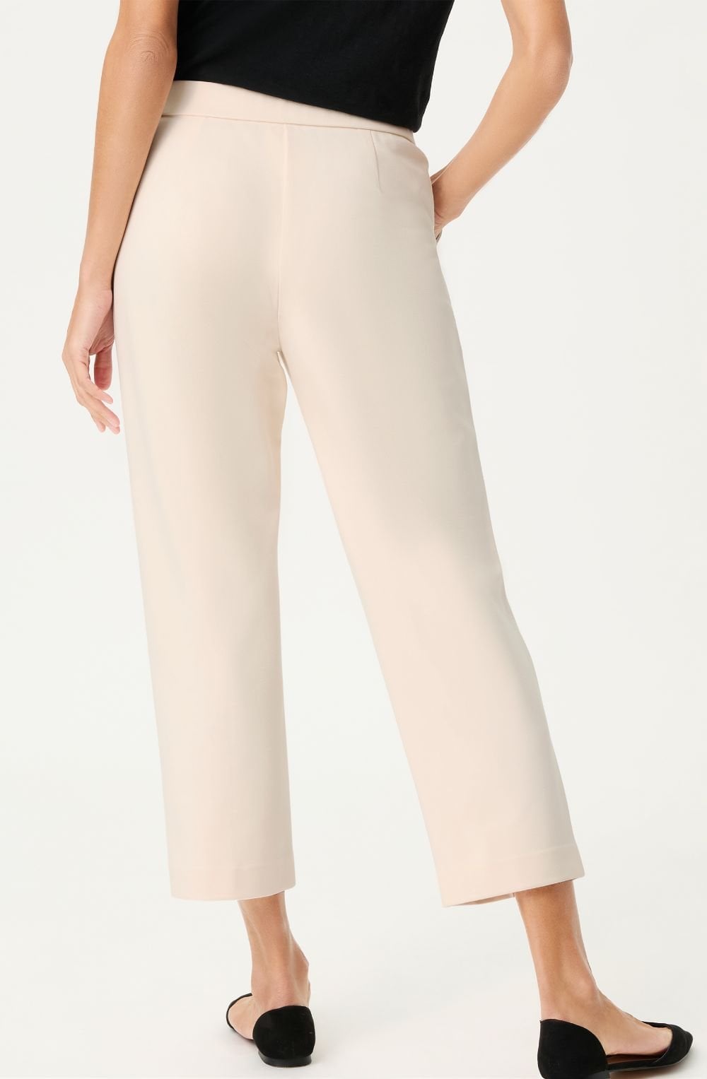 Mona Straight Cropped Trousers