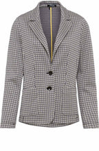 Moss Fine Tweed Design Jersey Blazer