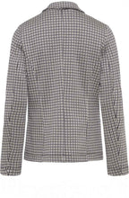Moss Fine Tweed Design Jersey Blazer