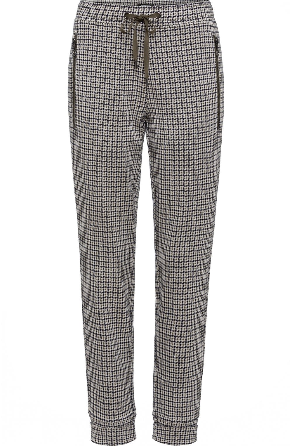 Moss Fine Tweed Lisa Tapered Trousers