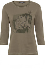 Moss Green Basset Hound Top