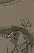 Moss Green Basset Hound Top