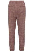 Mulberry Red Mini Houndstooth Lisa Trousers