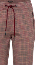 Mulberry Red Mini Houndstooth Lisa Trousers