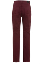 Mulberry Red Mona Slim Fit Jeans