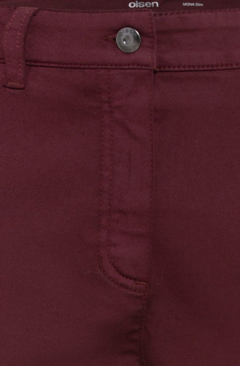 Mulberry Red Mona Slim Fit Jeans