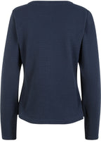 Navy Embossed Jacket
