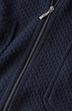 Navy Embossed Jacket