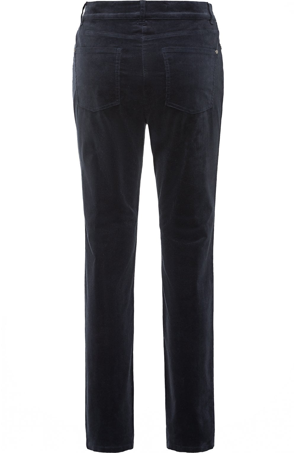 Navy Fine Cord Mona Trousers